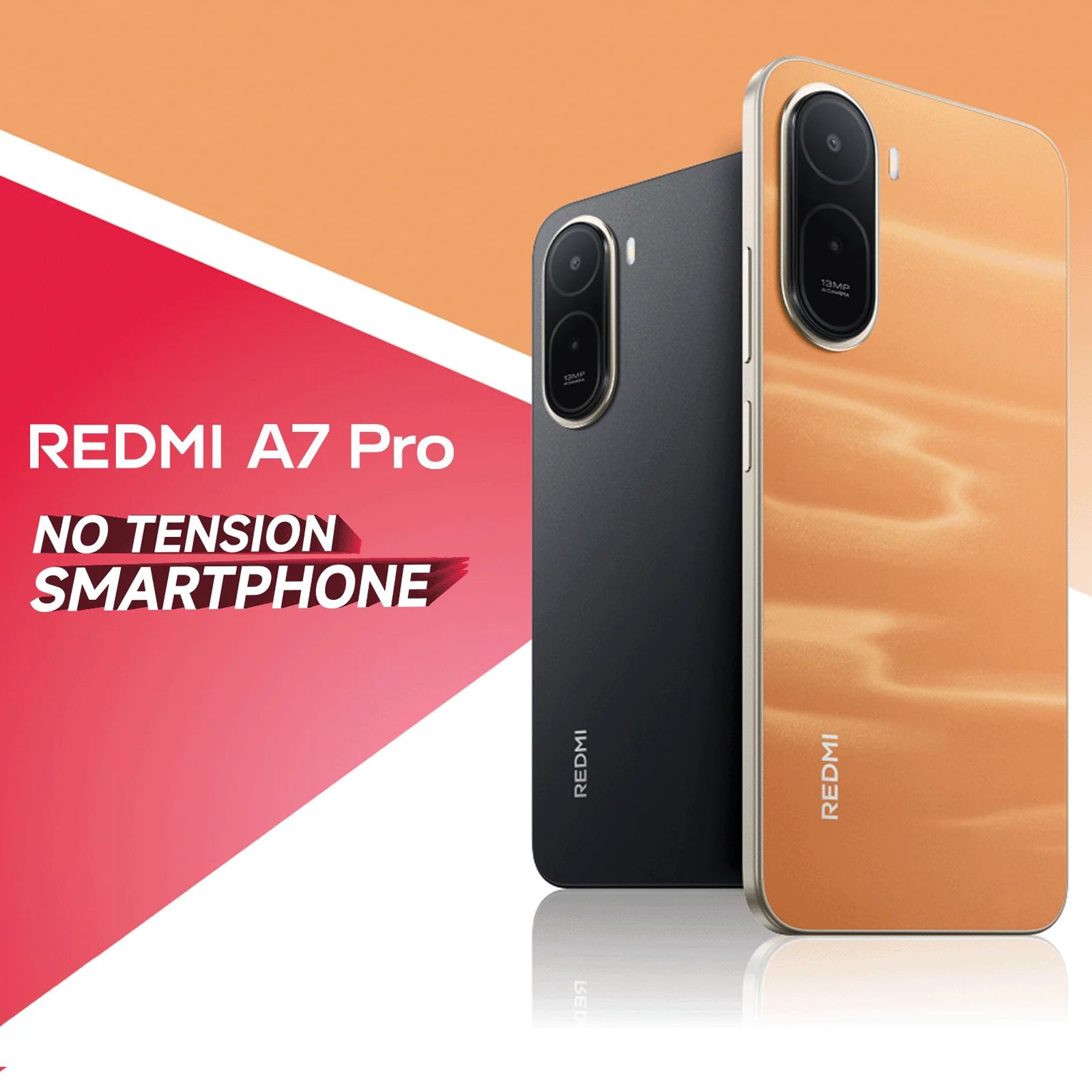 Buy Redmi A7 Pro (4GB RAM, 64GB, Sunset Orange) Online - Croma